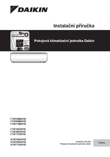 ATXF50-71A.FTXF50-71D.FTXP-M _Installation manual_3PCS697800-1A_Czech download